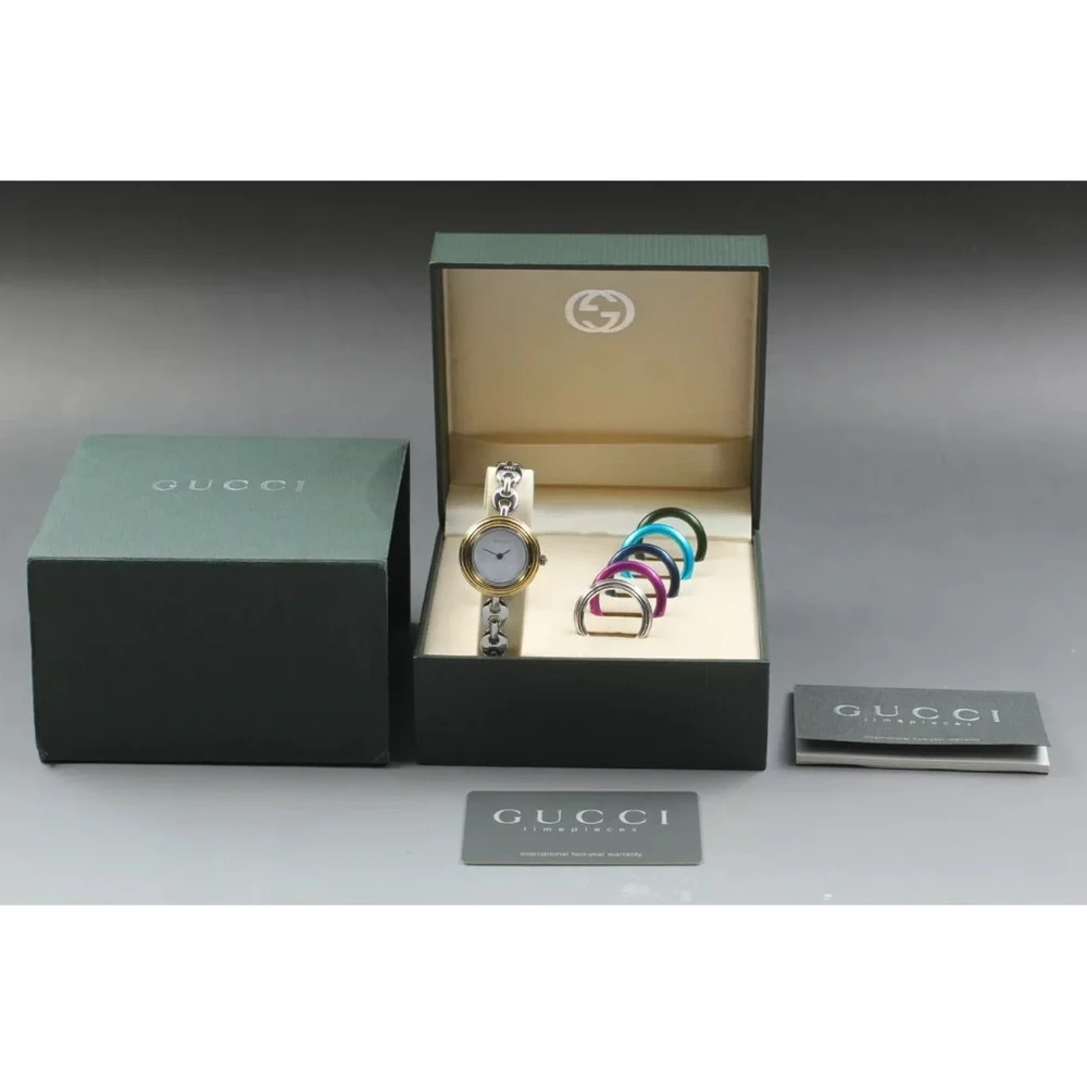 RARE GUCCI Statement Watch GORGEOUS - Picture 6 of 10